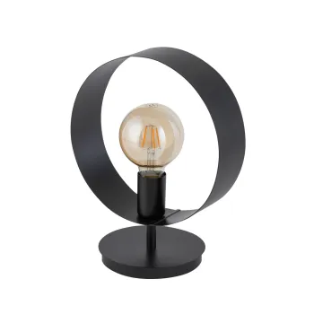 Sigma Happy fekete asztali lámpa (SIG-50276) E27 1 izzós IP20