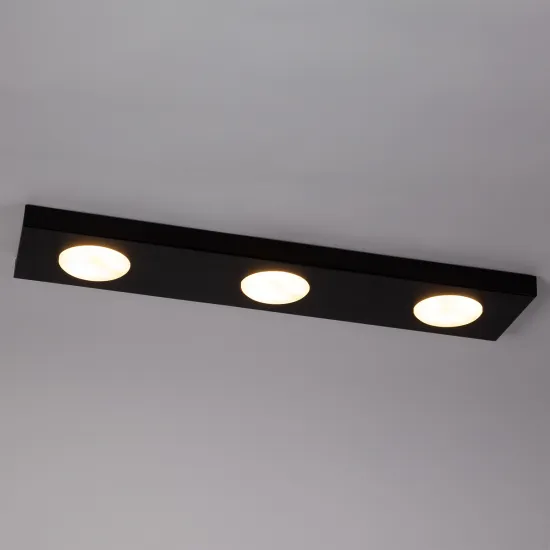 Sigma Hero fekete-fehér mennyezeti lámpa (SIG-40921) GX53 3 izzós IP20