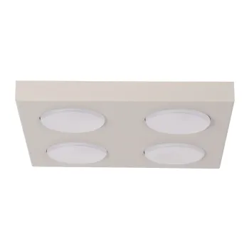 Sigma Hero bézs-fehér mennyezeti lámpa (SIG-40995) GX53 4 izzós IP20