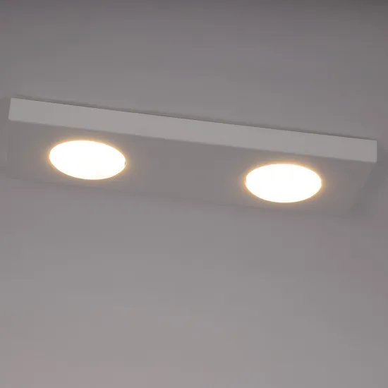 Sigma Hero fehér mennyezeti lámpa (SIG-40997) GX53 2 izzós IP20
