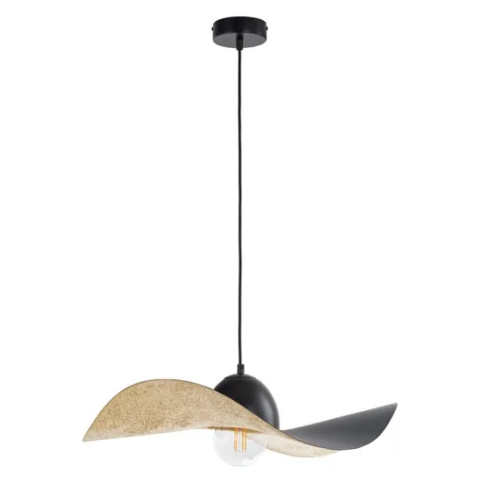 Sigma Kapello fekete-arany függesztett lámpa (SIG-32347) E27 1 izzós IP20
