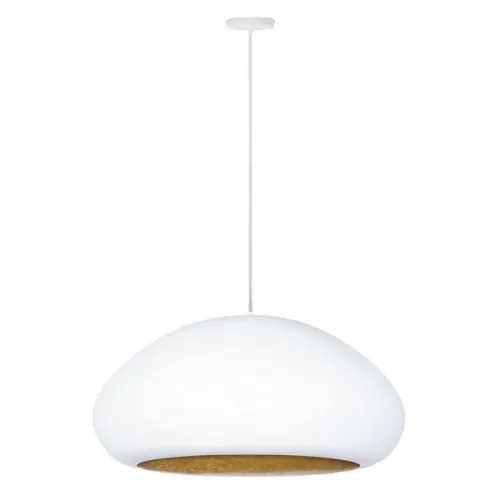 Sigma Lava fehér-arany függesztett lámpa (SIG-41076) E27 1 izzós IP20