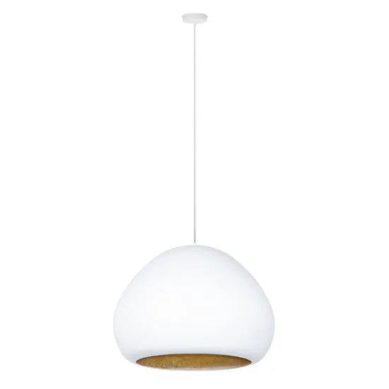 Sigma Lava fehér-arany függesztett lámpa (SIG-41076) E27 1 izzós IP20