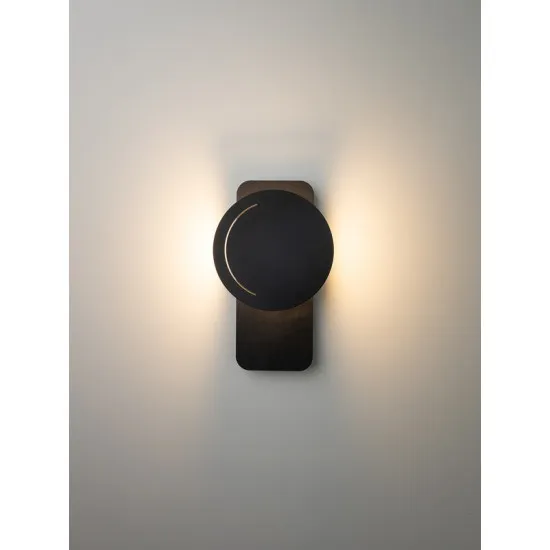 Sigma Lito barna LED fali lámpa (SIG-40874) LED 1 izzós IP20