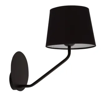 Sigma Lizbona fekete-fehér fali lámpa (SIG-32112) E27 1 izzós IP20