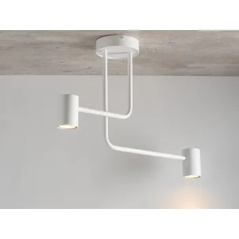 Sigma Luis fehér mennyezeti lámpa (SIG-33419) GU10 2 izzós IP20