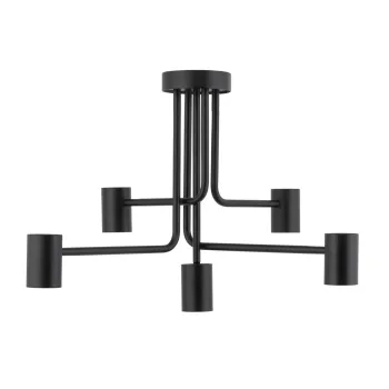 Sigma Luis fekete mennyezeti lámpa (SIG-33422) GU10 5 izzós IP20