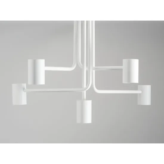 Sigma Luis fehér mennyezeti lámpa (SIG-33423) GU10 5 izzós IP20