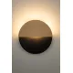 Sigma Luna barna-fekete LED fali lámpa (SIG-40861) LED 1 izzós IP20