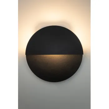 Sigma Luna fekete LED fali lámpa (SIG-40862) LED 1 izzós IP20