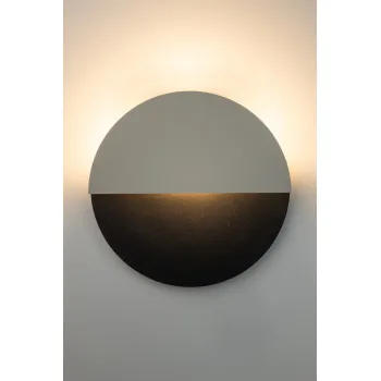 Sigma Luna fekete-bézs LED fali lámpa (SIG-40863) LED 1 izzós IP20