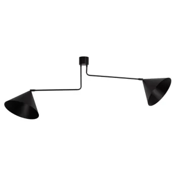 Sigma Magic fekete mennyezeti lámpa (SIG-40930) E27 2 izzós IP20