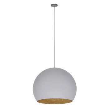 Sigma Margo szürke-arany függesztett lámpa (SIG-41089) E27 1 izzós IP20