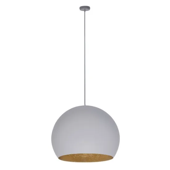 Sigma Margo szürke-arany függesztett lámpa (SIG-41089) E27 1 izzós IP20