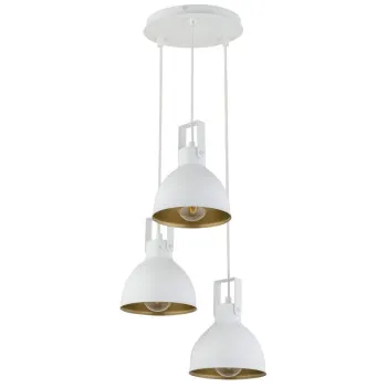 Sigma Mars fehér-arany függesztett lámpa (SIG-32261) E27 3 izzós IP20