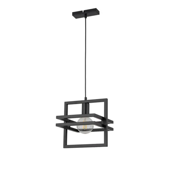 Sigma Merci fekete függesztett lámpa (SIG-32388) E27 1 izzós IP20