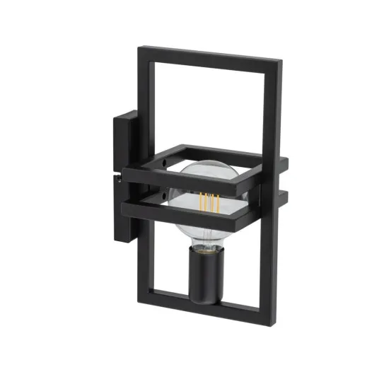 Sigma Merci fekete fali lámpa (SIG-32412) E27 1 izzós IP20