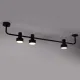 Sigma Mona fekete-fehér mennyezeti lámpa (SIG-40901) GX53 3 izzós IP20