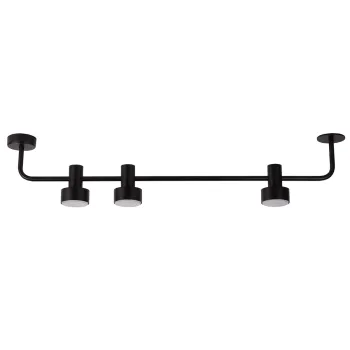 Sigma Mona fekete-fehér mennyezeti lámpa (SIG-40901) GX53 3 izzós IP20