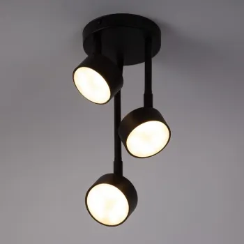 Sigma Nemo fekete-fehér mennyezeti lámpa (SIG-40885) GX53 3 izzós IP20