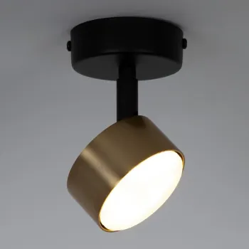 Sigma Nemo fekete-arany mennyezeti lámpa (SIG-41084) GX53 1 izzós IP20