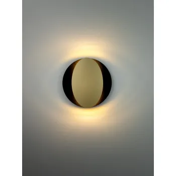 Sigma Ovo barna-fekete fali lámpa (SIG-40871) G9 1 izzós IP20