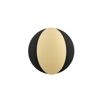 Sigma Ovo barna-fekete fali lámpa (SIG-40871) G9 1 izzós IP20