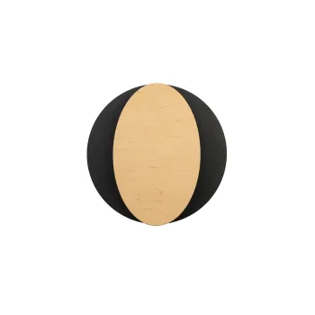 Sigma Ovo barna-fekete fali lámpa (SIG-40872) G9 1 izzós IP20