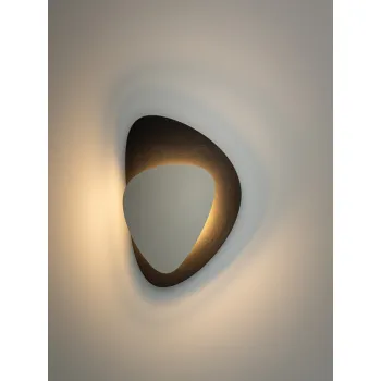 Sigma Pedra fekete-bézs LED fali lámpa (SIG-40867) LED 1 izzós IP20