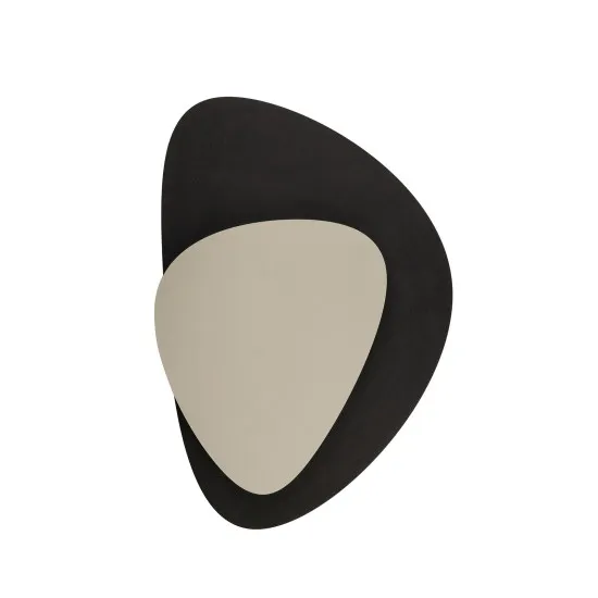 Sigma Pedra fekete-bézs LED fali lámpa (SIG-40867) LED 1 izzós IP20