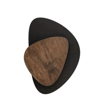 Sigma Pedra fekete-barna LED fali lámpa (SIG-40869) LED 1 izzós IP20