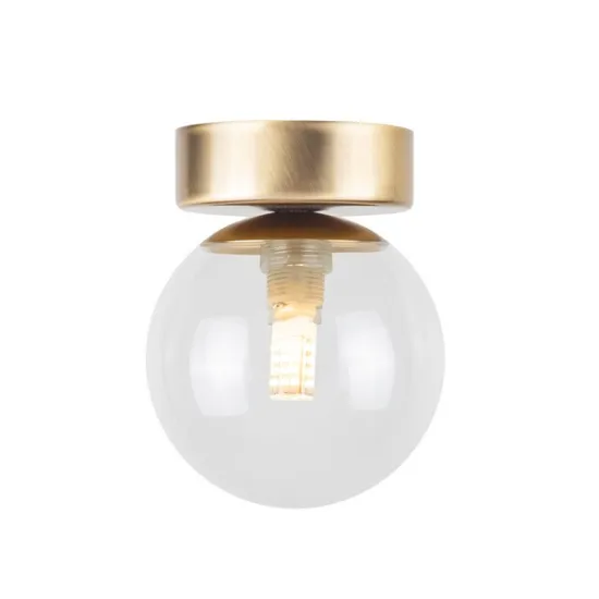 Sigma Perla Lux arany-átlátszó mennyezeti lámpa (SIG-40851) G9 1 izzós IP20