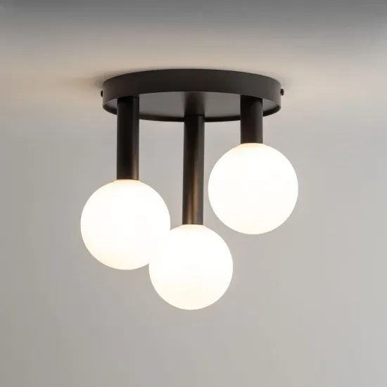 Sigma Perla fekete-fehér mennyezeti lámpa (SIG-33484) G9 3 izzós IP20