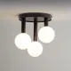 Sigma Perla fekete-fehér mennyezeti lámpa (SIG-33484) G9 3 izzós IP20