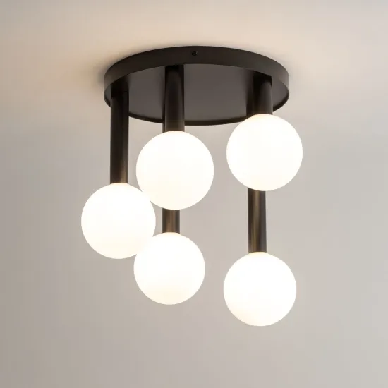 Sigma Perla fekete-fehér mennyezeti lámpa (SIG-33485) G9 5 izzós IP20