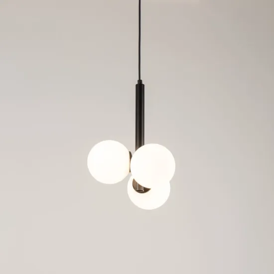 Sigma Perla fekete-fehér függesztett lámpa (SIG-33486) G9 3 izzós IP20