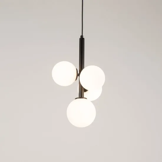 Sigma Perla fekete-fehér függesztett lámpa (SIG-33487) G9 4 izzós IP20