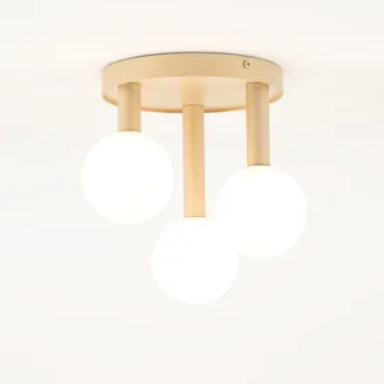 Sigma Perla arany-fehér mennyezeti lámpa (SIG-33603) G9 3 izzós IP20