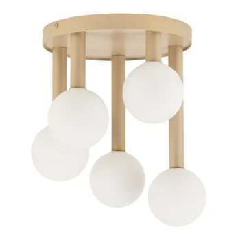 Sigma Perla arany-fehér mennyezeti lámpa (SIG-33604) G9 5 izzós IP20