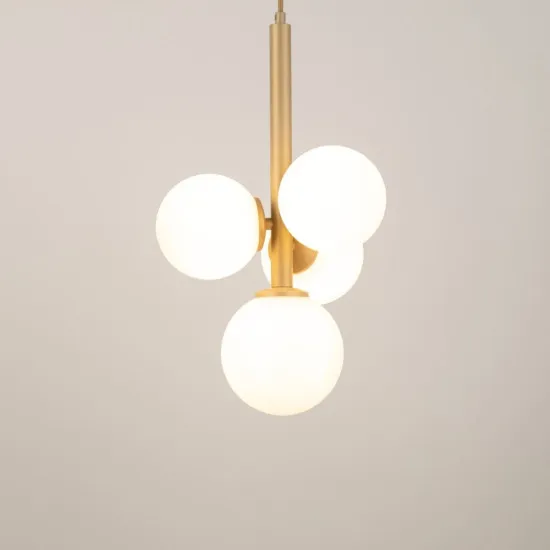 Sigma Perla arany-fehér függesztett lámpa (SIG-33606) G9 4 izzós IP20