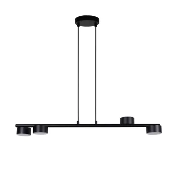 Sigma Punto fekete-fehér függesztett lámpa (SIG-40821) GX53 4 izzós IP20