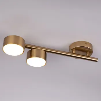 Sigma Punto arany-fehér mennyezeti lámpa (SIG-40824) GX53 2 izzós IP20