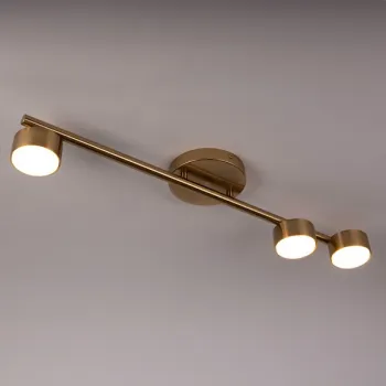 Sigma Punto arany-fehér mennyezeti lámpa (SIG-40825) GX53 3 izzós IP20