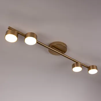 Sigma Punto arany-fehér mennyezeti lámpa (SIG-40826) GX53 4 izzós IP20