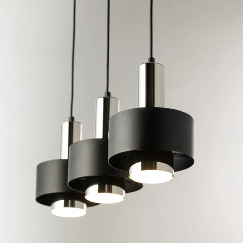 Sigma Rif Lux fekete-ezüst függesztett lámpa (SIG-40716) GX53 3 izzós IP20