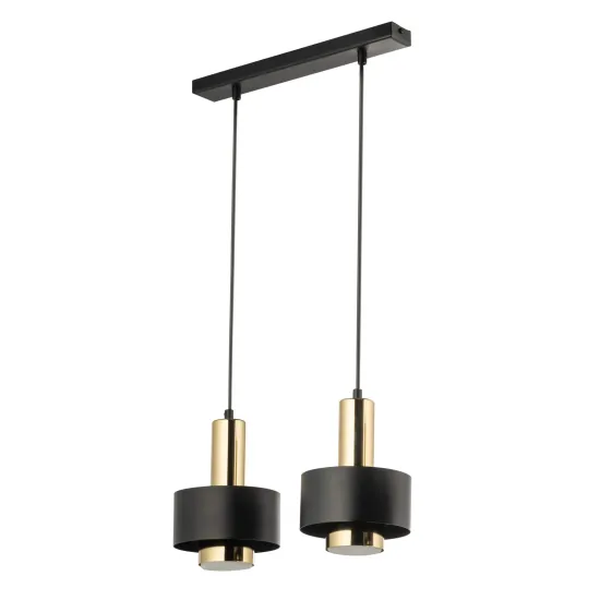 Sigma Rif Lux fekete-arany függesztett lámpa (SIG-40785) GX53 2 izzós IP20