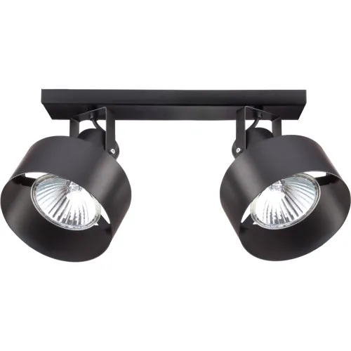 Sigma RIF PLUS fekete mennyezeti lámpa (SIG-31196) E27 2 izzós IP20