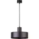 Sigma Rif fekete függesztett lámpa (SIG-30896) E27 1 izzós IP20