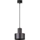 Sigma Rif fekete függesztett lámpa (SIG-30897) E27 1 izzós IP20