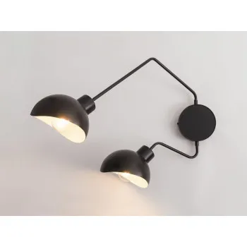 Sigma Roy fekete falikar (SIG-32496) E27 2 izzós IP20